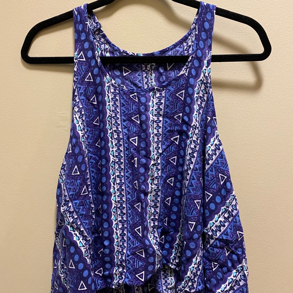 ✨NEW✨TANK TOP AFRICAN PATTERS CROPPED